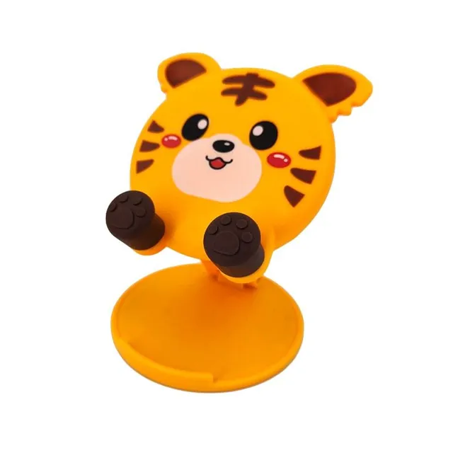Cute foldable stand with Animal motif for mobile phone
