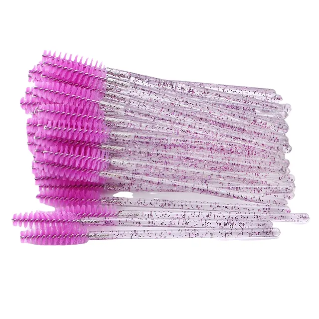 Eyebrow brushes and eyelashes 50 pcs