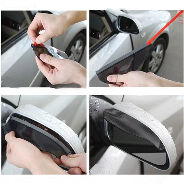 Rain protection for rear view mirrors 2 pcs