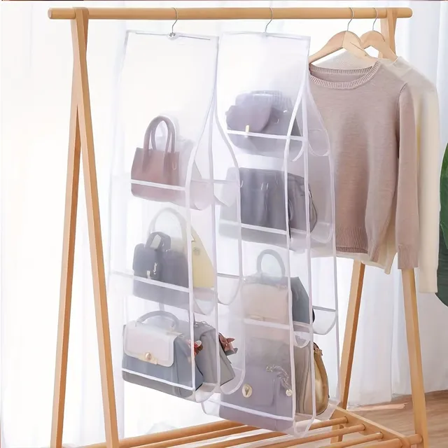 Transparent multi-bag organizer