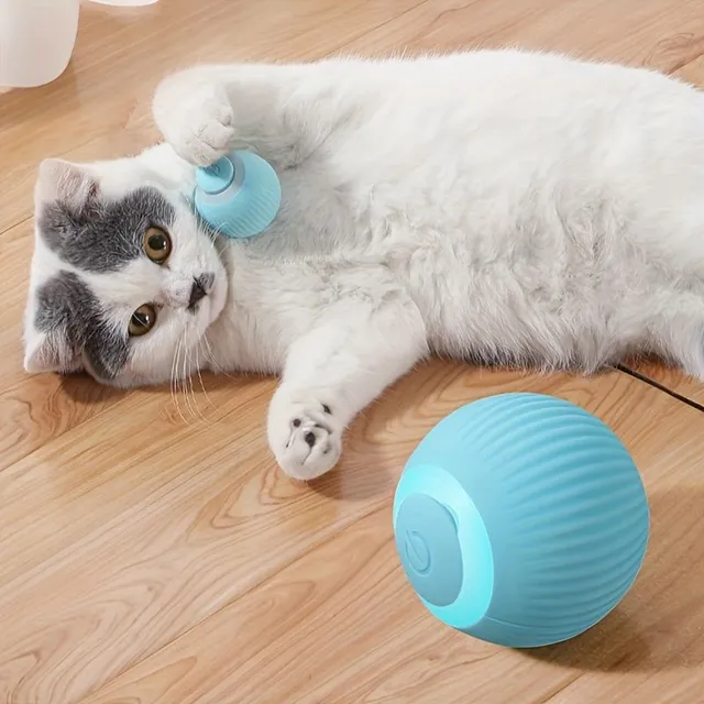 Interactive Electric Ball Toy for Cats - Self-propelled and Intelligent - For Playful Kota and Cats