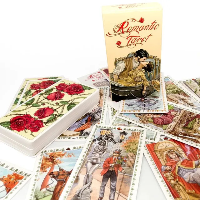 Pachet de cărți de tarot romantice 78 bucăți