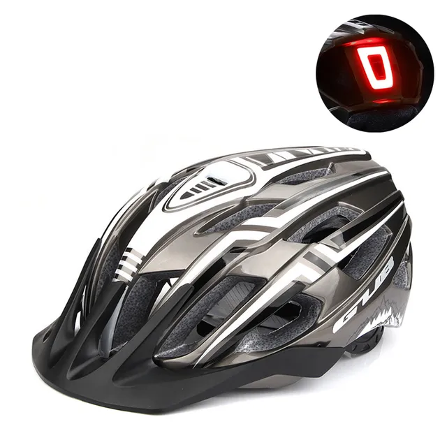 Cycling modern LED ultra solid rechargeable helmet