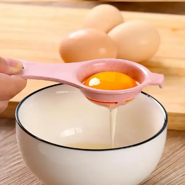 1 pc colour separator of egg whites and egg yolks made of food plastic - kitchen aid for separation of egg whites and egg yolks