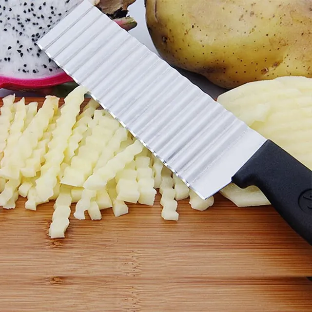 Stainless steel slicer | French fries, Vegetables