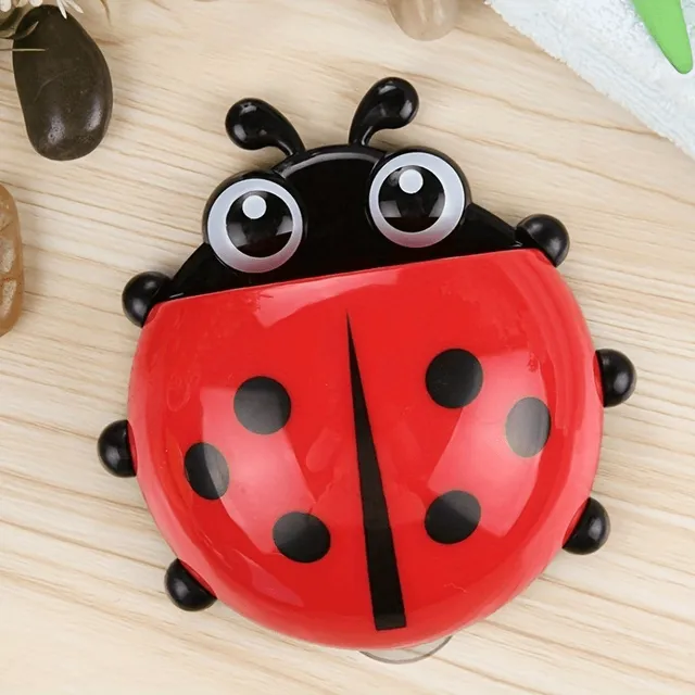 Cute Beetle - Toothbrush holder and wall paste with suction cup