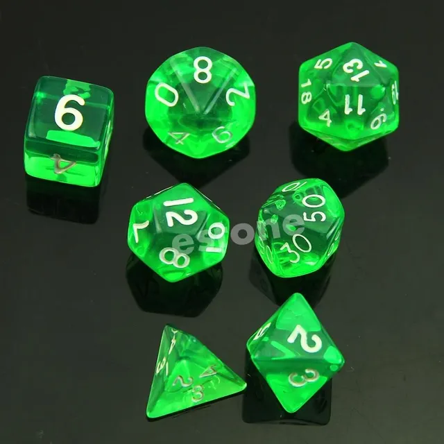 Dice set 7 k