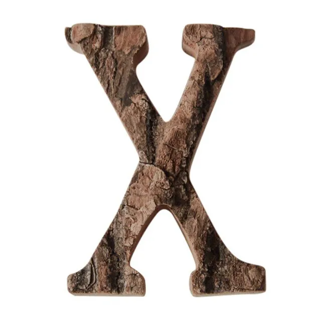 Decorative wooden letter C475