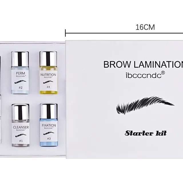 Luxury eyebrow laminating satin (Set)