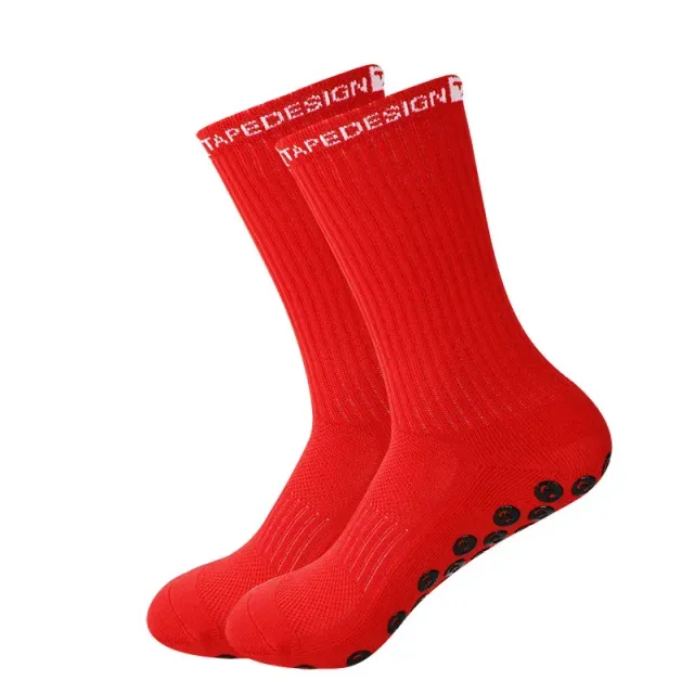 Unisex anti-slip socks for football, basketball and hockey