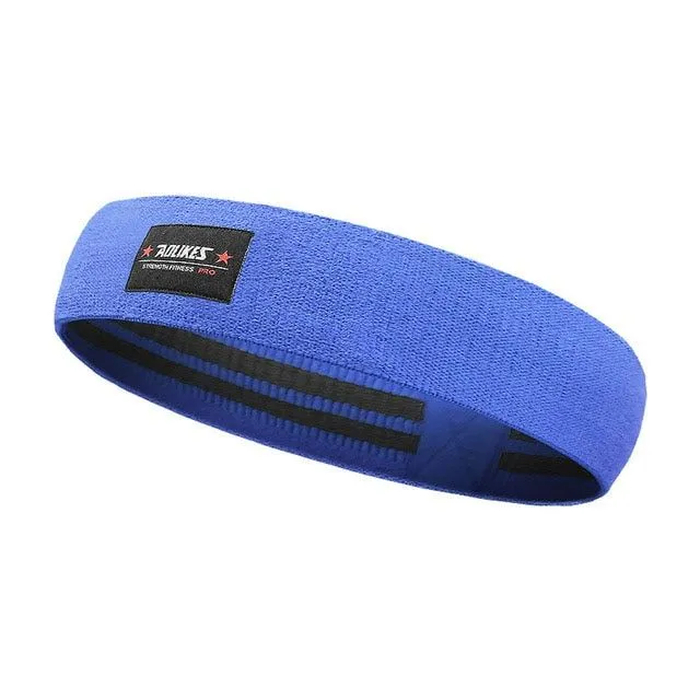 Fitness rubber on the back and thighs blue m