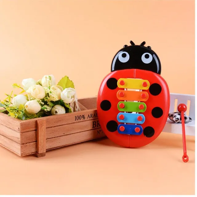 Detský roztomilý xylofón Ladybug