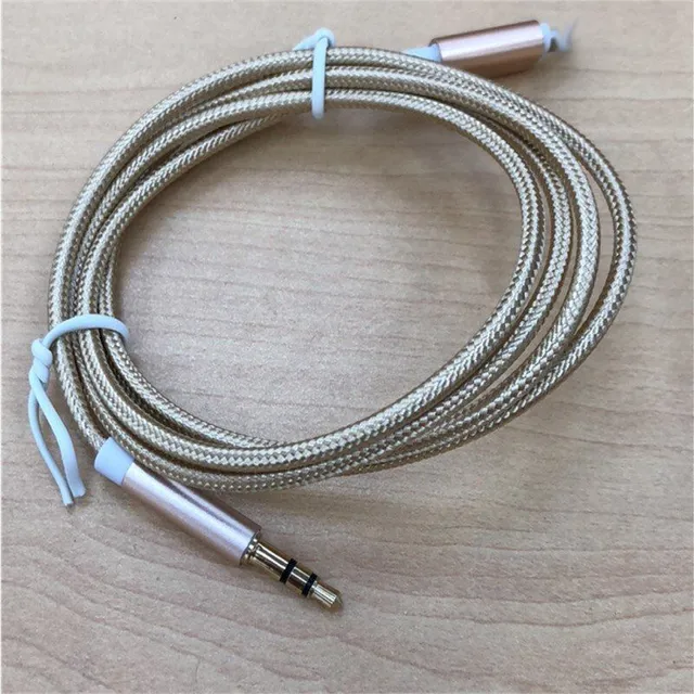 Audio cable connecting Lightning to 3.5mm jack