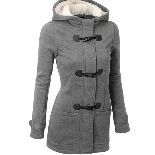 Ladies winter coat Berry