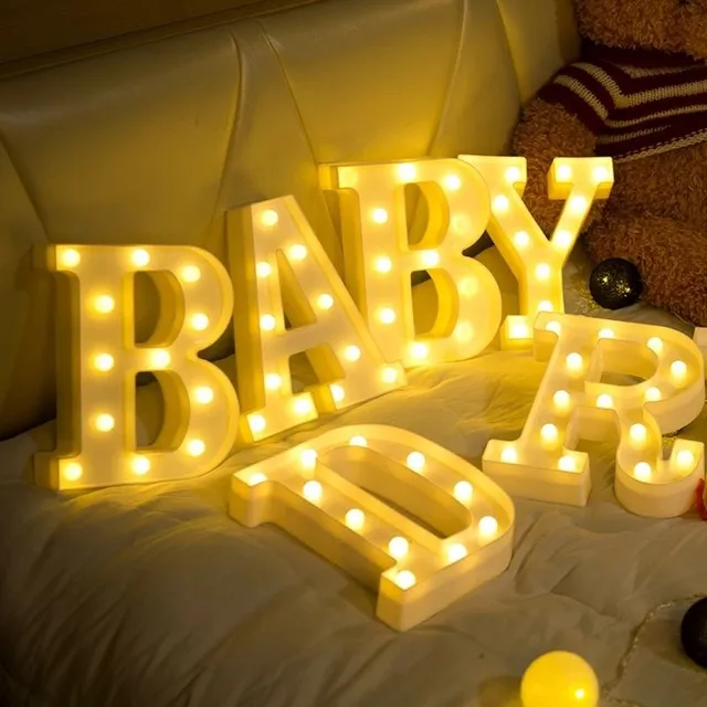 LED light letters