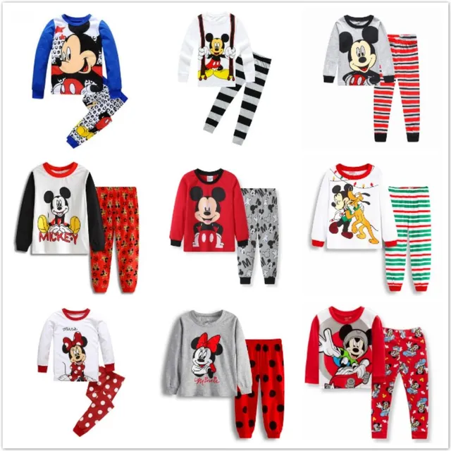 Pijama frumoasă pentru copii cu Mickey Mouse pentru somn