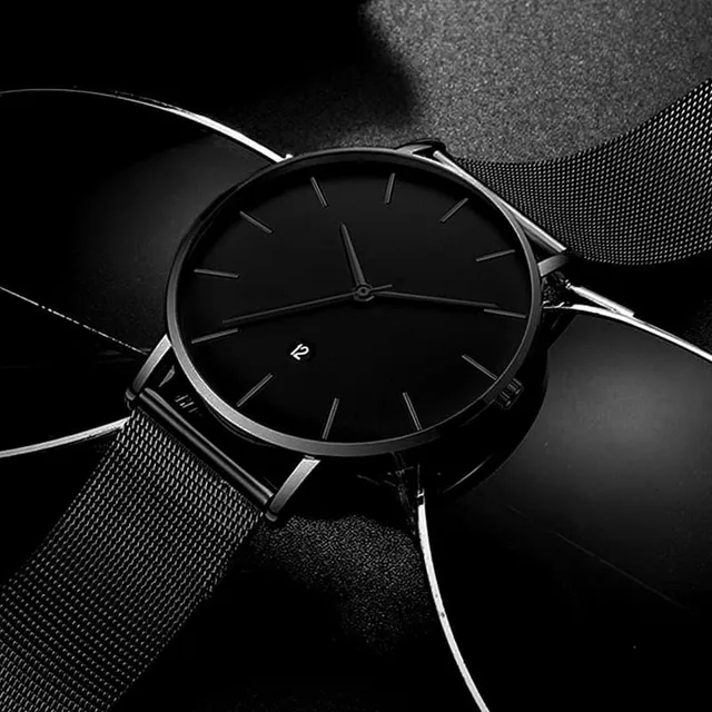 Stylish Men's Stainless Steel Quartz Watch