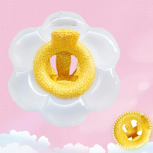 Cute baby inflatable ring with dillette motif