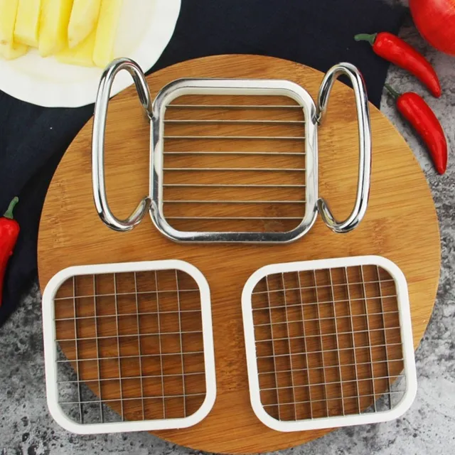 Potato and vegetable slicer with attachments