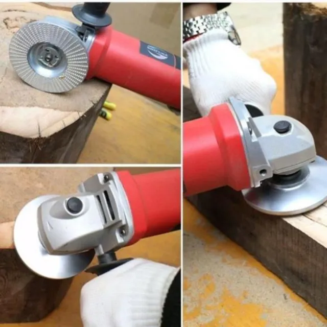Wood grinding disc