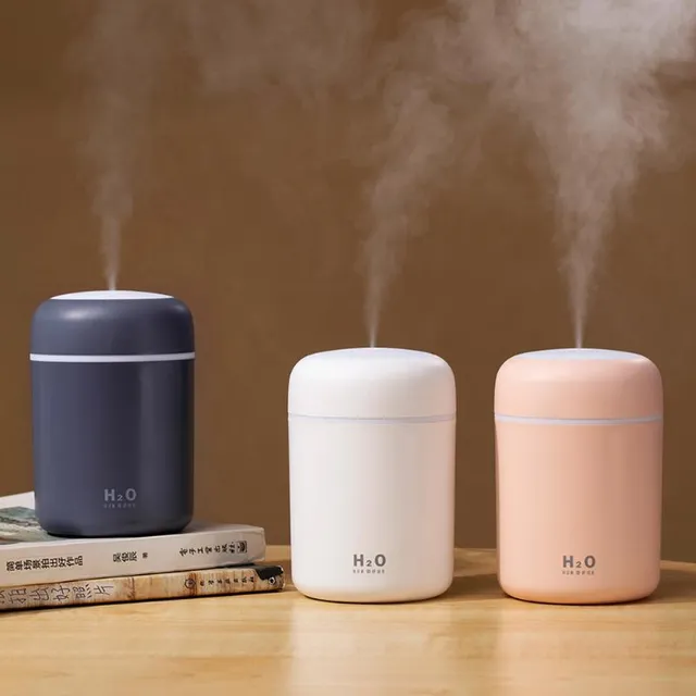 Mini LED air humidifier USB, 200 ml