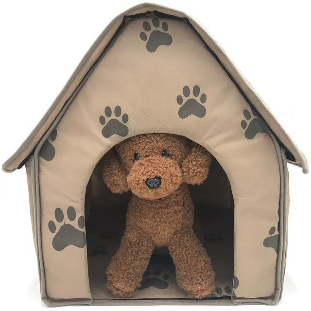 Plush kennel for dogs