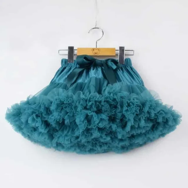 Children's fluffy skirt Pullies