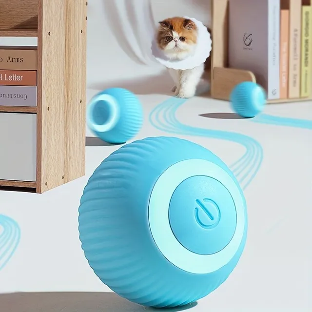 Interactive Electric Ball Toy for Cats - Self-propelled and Intelligent - For Playful Kota and Cats