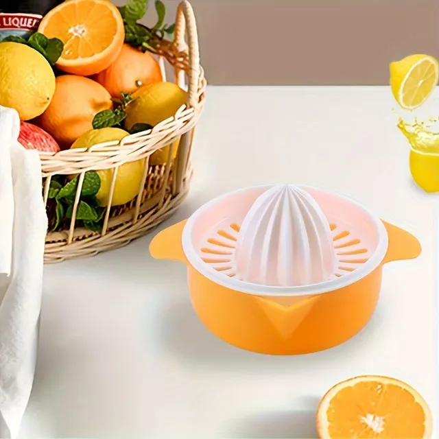 Universal citrus fruit hand press