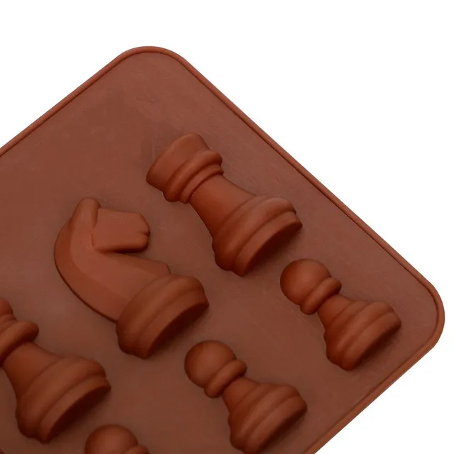 Forma na čokoládu šach