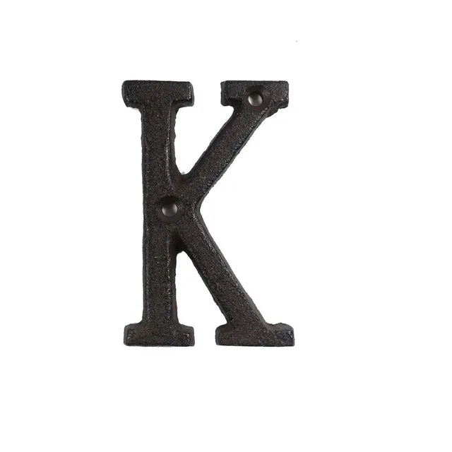 Decorative iron letter C527