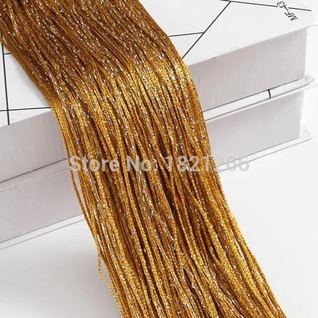 The glittering curtain gold 3x2-4m