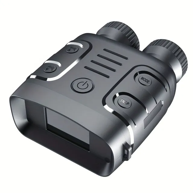 Night vision 1080p with 5x zoom, binoculars for day and night, camera and video, battery (3800mAh), for hunting, boating, Christmas, New Year