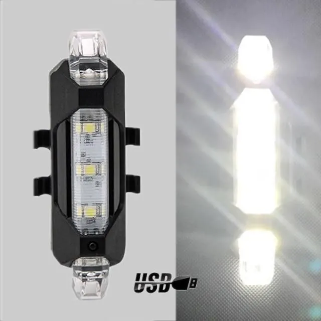 LED svetlo na bicykli