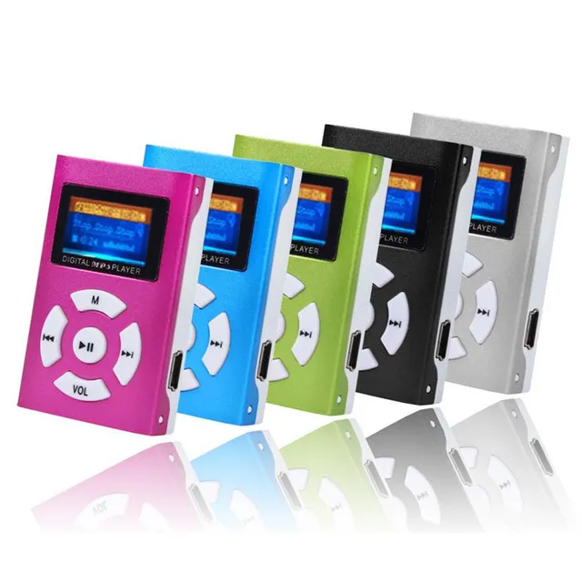 MP3 mini prehrávač - 5 farieb