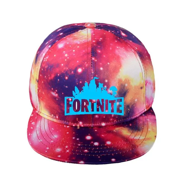 Frumoasă pălărie pentru copii cu motivul jocului de calculator Fortnite Night Luminous Cap1