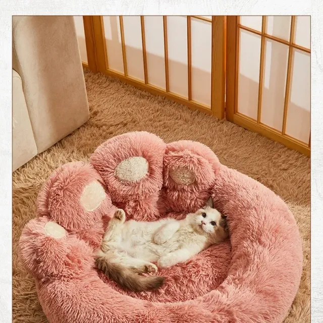 Pes a mačka - gauč pre domácich miláčikov s teplou posteľou