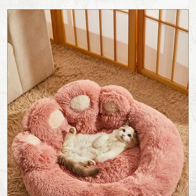 Dog and cat bed - Sofa for pets with warm bed