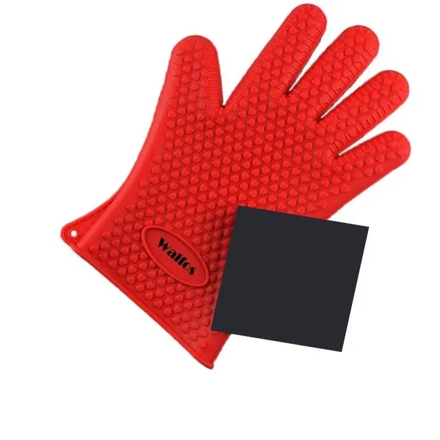 Silicone kitchen gloves