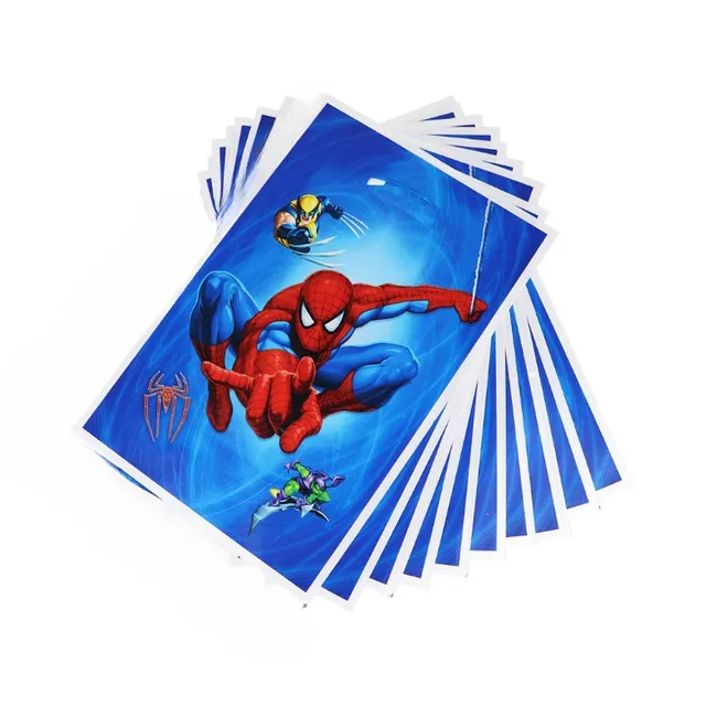 Accesorii de petrecere Spiderman din plastic pentru masă