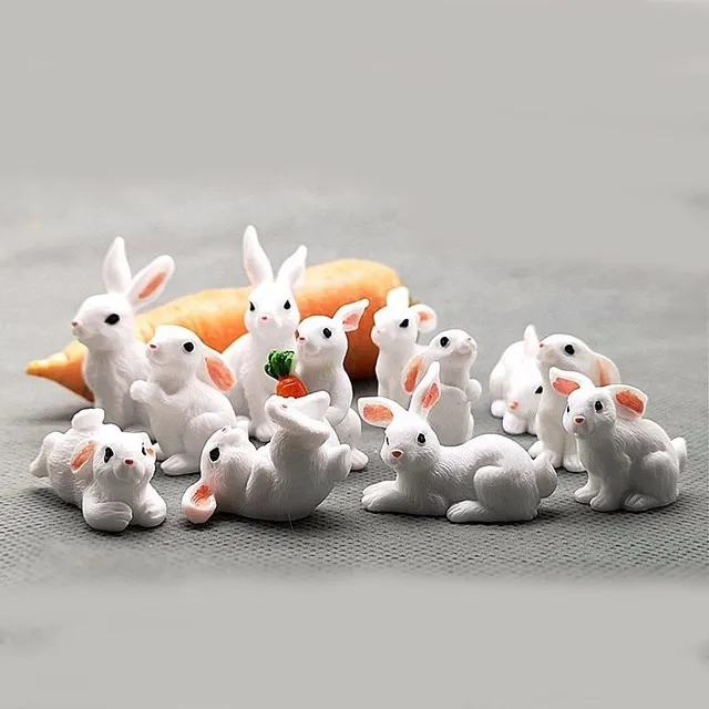 Veľkonočný dekoratívny mini zajačik