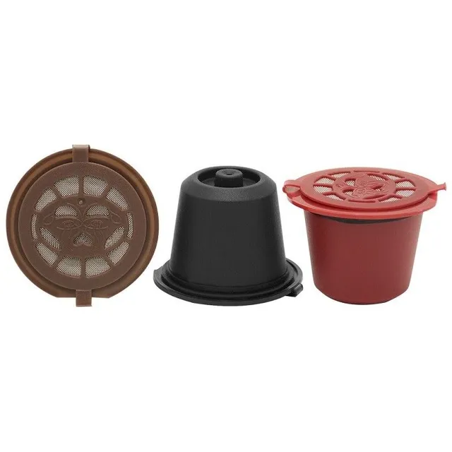 Capsules rechargeables pour machine à café Nespresso 3 pcs