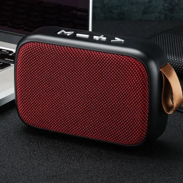 Portable mini bluetooth speaker suitable for nature and sports