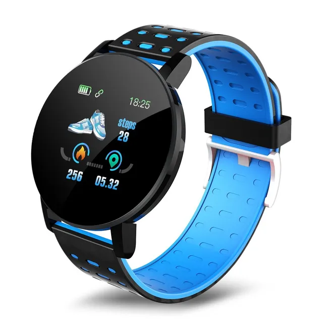 Men's smart fitness watch with Bluetooth