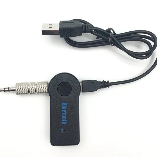 Miniaturowy odbiornik audio Bluetooth i bezprzewodowy 2v1