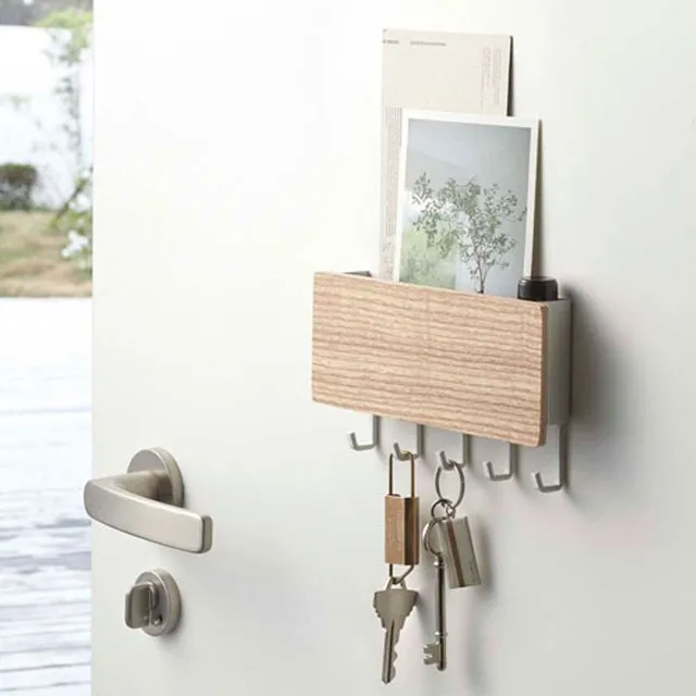 High quality wooden wall decorative key rack