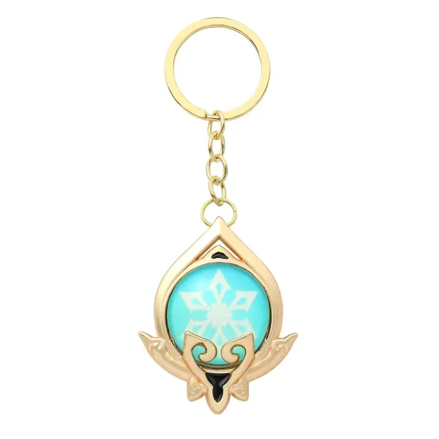 Genshin Impact Keychain with Vision Element Divine Eye