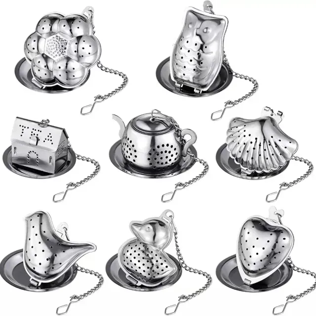 Cute tea strainer in different shapes