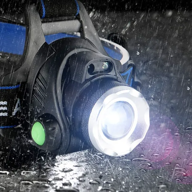 Universal waterproof hiking headlamp