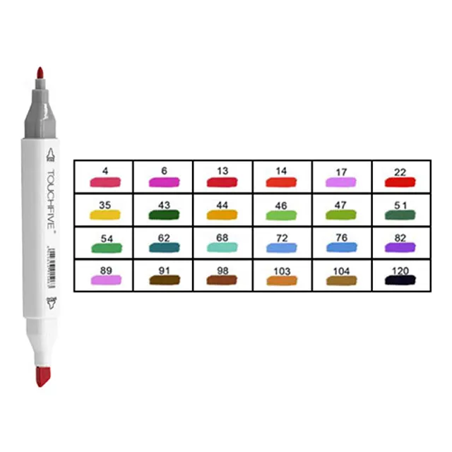 Large pack of markers